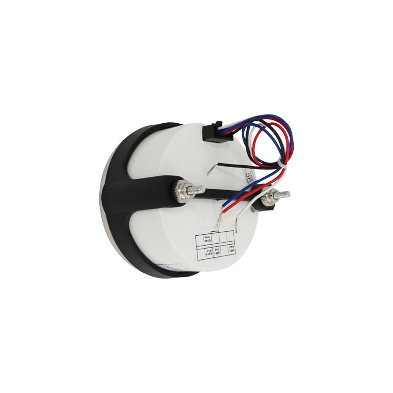 85mm Speedometer Gauge 3.3" – 12V/24V 0-160MPH LCD Display with White & Amber Backlight for Car, Truck & Boat