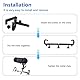 Rollstuhl-Kopfstütze, Nackenstütz-Kopfkissen für Rollstuhl, verstellbares Rollstuhl-Kopfkissen Universal Fit für manuelle elektrische Rollstühle