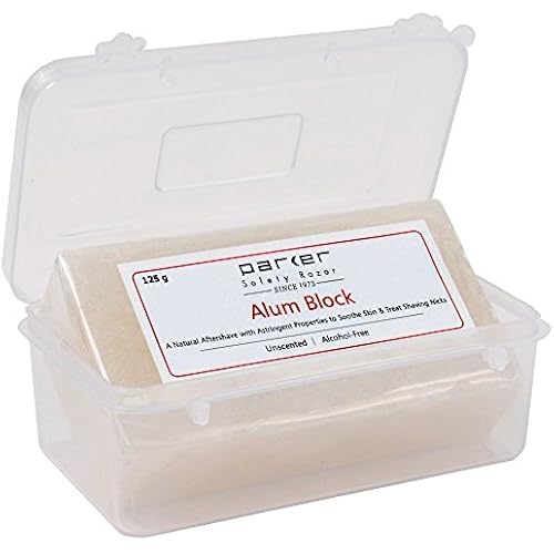 Parker Large Alum Block with Travel Case (125 g./4.4 oz.)