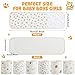 Funnysoft 6 Pcs Newborn Snuggle Strap Adjustable Arms Swaddle Band Baby Belly Band Arms Safe Swaddle Sleep Wrap Blanket for Newborn Infant Boy Girls (Cute Animal Style)