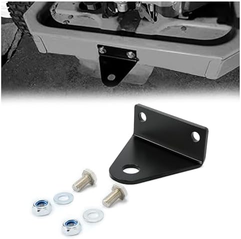 ECOTRIC Universal Zero Turn Mower Trailer Tow Hitch 3" Mount Comp...