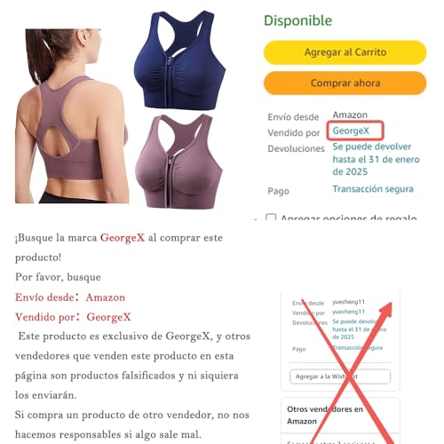 La mejor selección de Sujetadores para Mujer de esta semana. 29 Imagen adicional