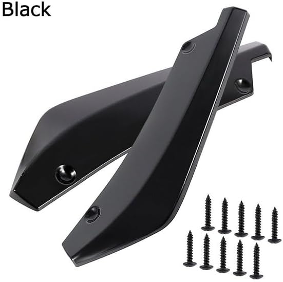 Miniatura 6 de Alerón de parachoques negro brillante para Chevy Camaro LS LT1 SS Coupe convertible 1997-2002 2010-2021 Kit de carrocería delantera trasera