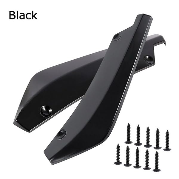 Gloss Black Bumper Lip Spoiler Splitter Fit for 1997-2002 2010-2021 Chevy Camaro LS LT1 SS Coupe Convertible Front Rear Body Kit Side Skirt by AutoJoy Club - Image 6