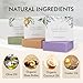Natural Amor Handmade Soap Bar Set 3 Pk, Made with Natural Ingredients, No Harsh Chemicals, Soap Gift Sets for Women, Handcrafted Atisan Soaps, 3.5oz each