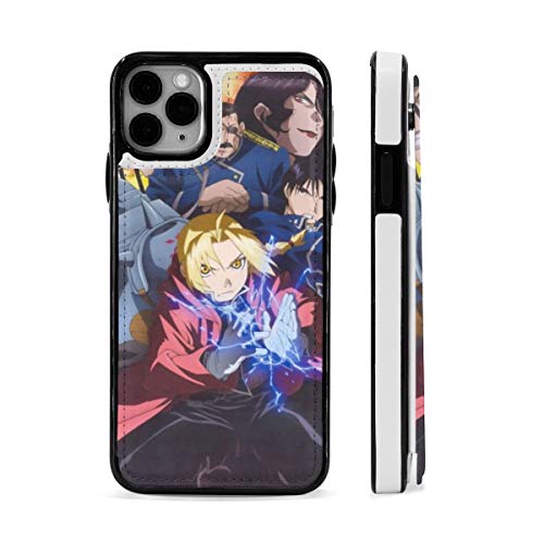 Fullmetal Alchemist Iphone 11 Wallet Credit Card Holder Case,Protective Cover With Card Slot Holder And Leather Case #TOP1