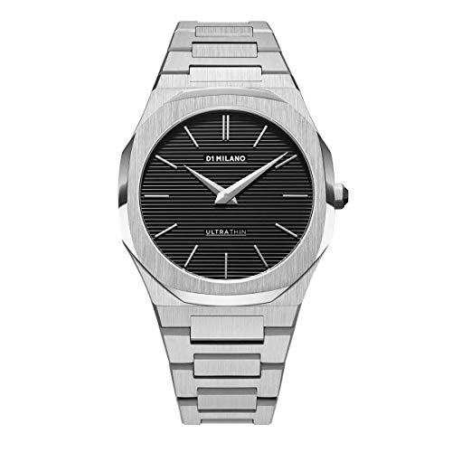 Montre D1 Milano UTBJ14 Ultra Thin 40mm acier extra-plate étanche 5ATM