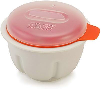 Joseph Joseph M-Cuisine Microwave Egg Poacher - Stone/Orange, Orange