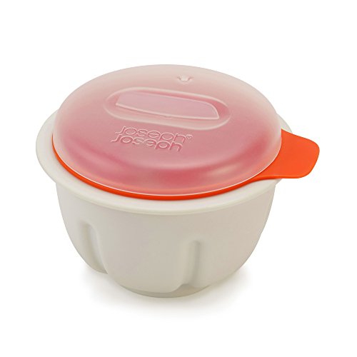 Joseph Joseph 45019 M-Cuisine Microwave Egg Poacher, Orange