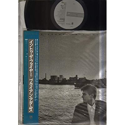 BRYAN ADAMS - INTO THE FIRE - japan pressing - LP vinyl