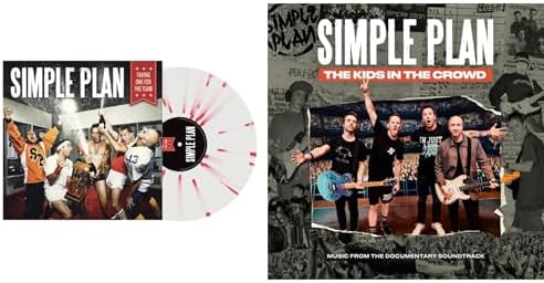 DBK Take One For The Team White W/ Red Splatter Kids In The Crowd Music From The Documentary Ost by Simple Plan — album cover