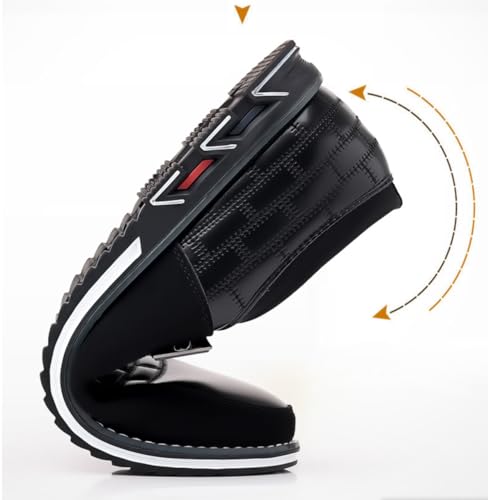 Men's Casual Shoes, Loafers & Slip-Ons Fashion Business Luxury Dress Office Loafers Flat Men's Sneakers 5