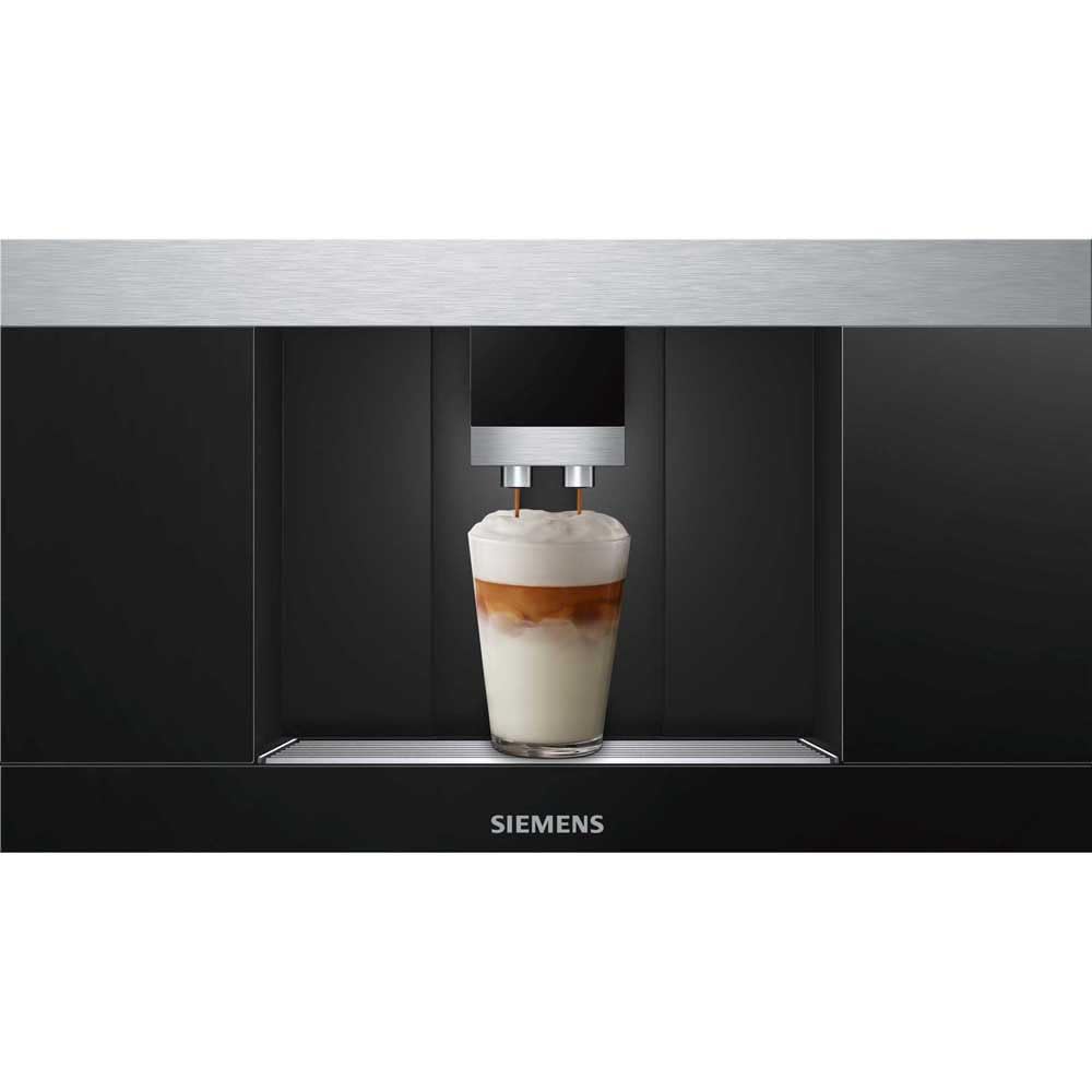Siemens CT636LES1 Einbau-Kaffeemaschine / 59,40cm / Intelligent Heater Inside/OneTouch Function/edelstahl
