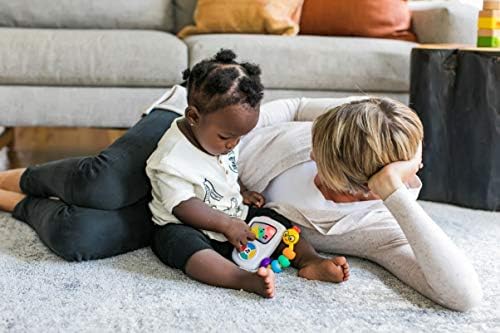 Baby Einstein, Take Along Tunes Musical Toy, Interactive Baby Toy with Lights & 10 melodies, Bead Chaser, Early Development, Volume Control, Ages 3 months +