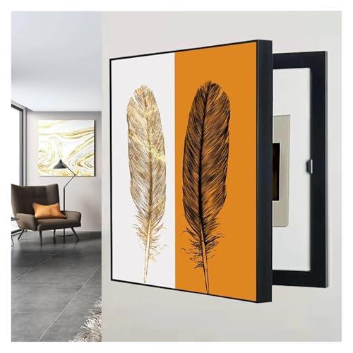 Boîte de distribution haut de gamme avec cadre peinture décorative