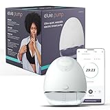 Elvie Single Breast Pump (21mm/24mm Nipple Shields), Silent Electric Breastfeeding Pump, Hands-Free in-Bra Design, Smart App Control, Ultra-Discreet, Tubeless & Cordless, BPA-Free