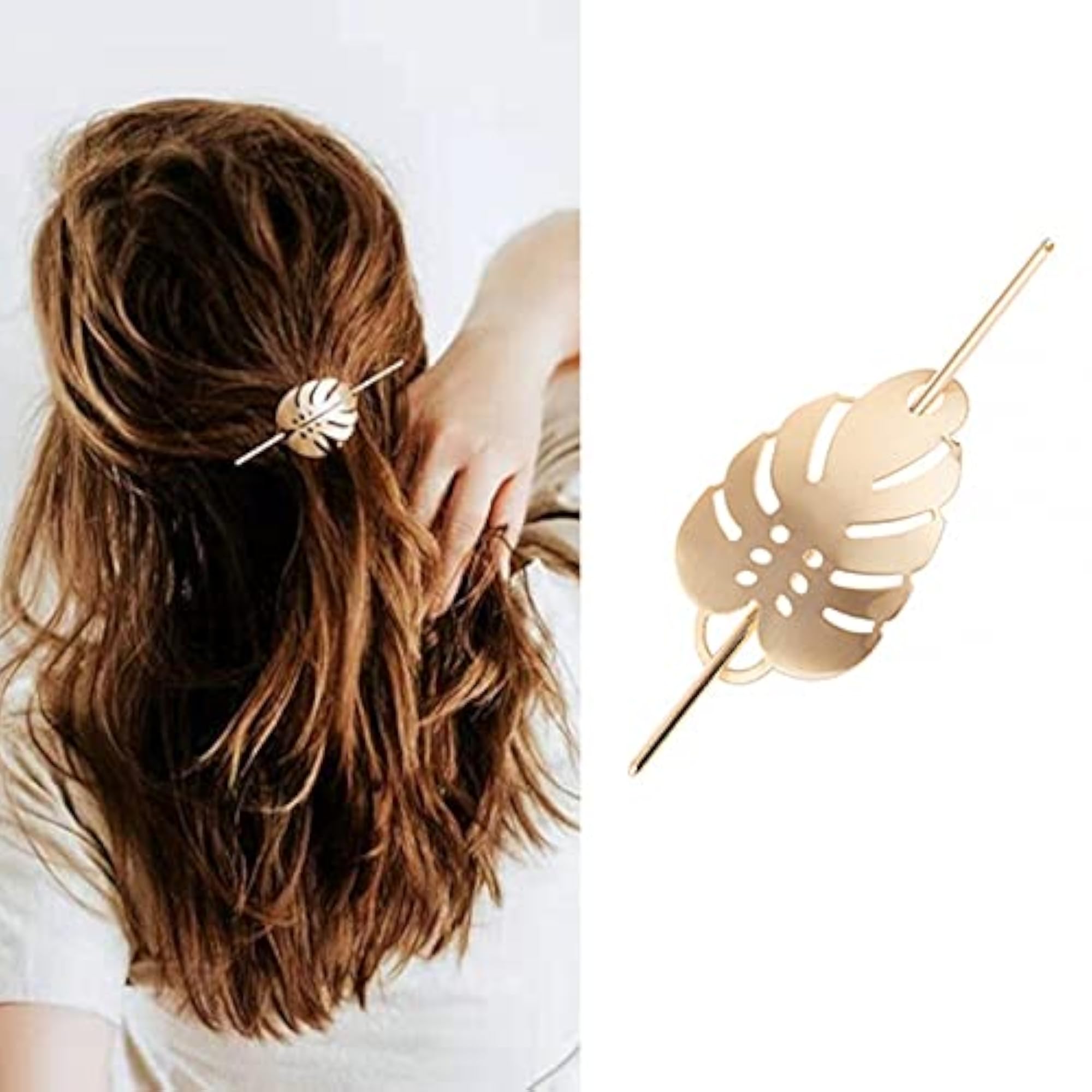 2 Sets Elegant Dainty Alloy Hair Slide Pins