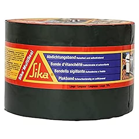 Sika Multiseal, odporna na rozdarcie samoprzylepna taśma uszczelniająca, 150 mm x 10 m, szara