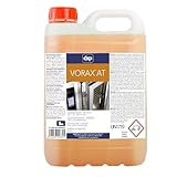 Desengrasante VORAX AT para HORNOS Y PLANCHAS Garrafa 5l adaptado para altas temperaturas óptimas entre 70-80ºC.
