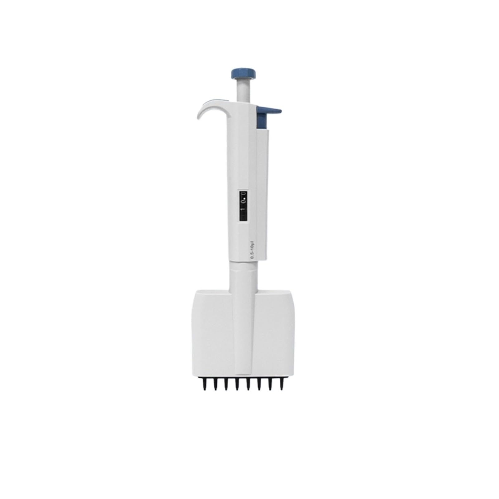 Pipeta Pipeta Micropipeta Ajustable De 8 Canales Plástico Completamente Estéril para laboratorio(0.5-10ul)