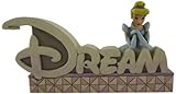 Disney Traditions by Jim Shore Dream Inspirational Word Plaque 4-1/2-Inch