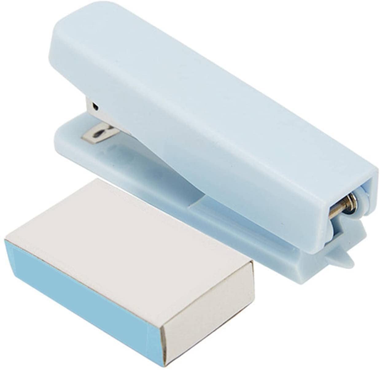 Cucitrice Cucitrice Per Impieghi Gravosi Set Di Cucitrici Portatili A Colori Puri Con 1000 Pezzi Cancelleria Per Ufficio Strumento Per Rilegatura Raccoglitore Scolastico Insegnante Regalo Graffette