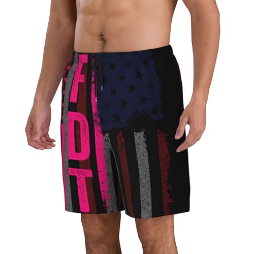 Trewrdt Fdt Shorts Fuck T Fu47 for Prison Impeach Anti 8647 T Prisoner Quick Dry Men's Beach Shorts Casual Swimsuits2