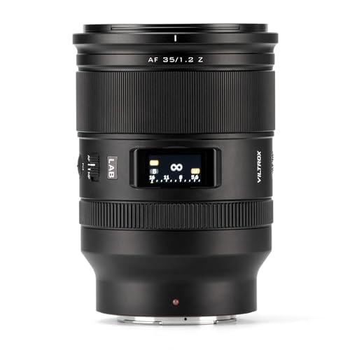VILTROX AF 35mm F1.2 LAB Z-�}�E���g�ɑΉ� �t���T�C�Y �J���������Y HyperVCM���[�^�[ ����a �P�œ_ ��AF �j�R���J����Z30 Z50 Z50II ZFC Z5 Z5ll Z6 Z6II Z6III Z7 Z7II Z