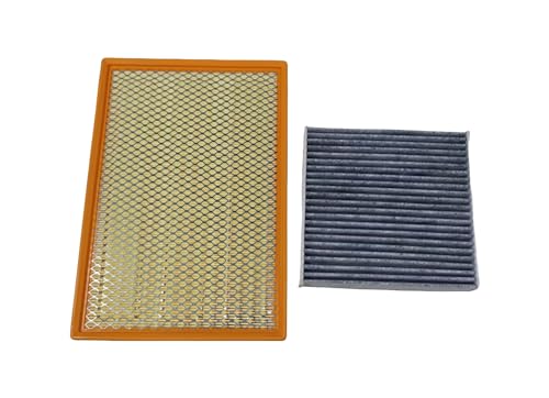 QT671-32247 Cabine e filtro de ar do motor para RAM 1500 V6 3.0L (2020-2023), 1500 V6 3.6L (2016-2018), 1500 V8 5.7L (20116-2018), 2500 V8 5.7L (2016-2018), 3500 V8 5.7L (2016-2018)