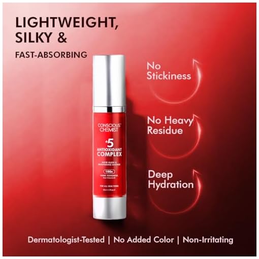 Conscious-Chemist-Rapid-Glow-Brightening-Essence-Face-Serum-with-5-Antioxidant-Complex-100X-Stronger-Than-Vitamin-C-Vitamin-E-Retinol-For-Radiant-Even-Toned-Skin-For-Men-Women-All-Skin-Types--50ml Conscious Chemist® Rapid Glow & Brightening Essence | Face Serum with 5 Antioxidant Complex (100X Stronger Than Vitamin C), Vitamin E & Retinol | For Radiant, Even-Toned Skin, For Men & Women, All Skin Types – 50ml