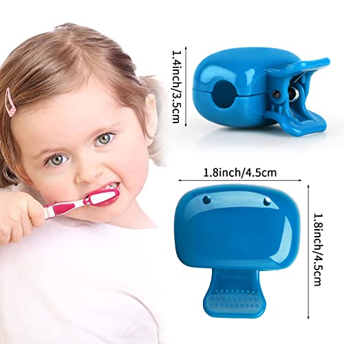 Waenerec Toothbrush Cover Cap Toothbrush Coverings Clips Portable Toothbrush Protector Toothbrush Storage Head Cover for Bathroom Home Travel Toothbrush Case