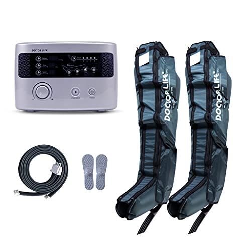 DOCTOR LIFE LX9max - Sequential Air Compression Recovery System : Device + Legs (2XL) + Extension, FSA-HSA Approved