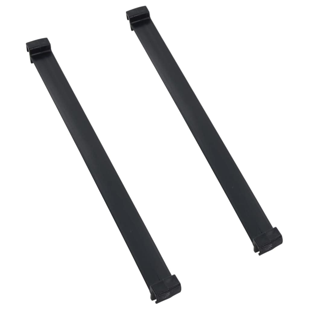 Fioriera Rialzata da Giardino Antracite 60x25x46cm con Inserto per Irrigazione in Rattan PP resistente ai Raggi UV Ideale per Piante Fiori Erbe Aromatiche Verde Pubblico e Privato