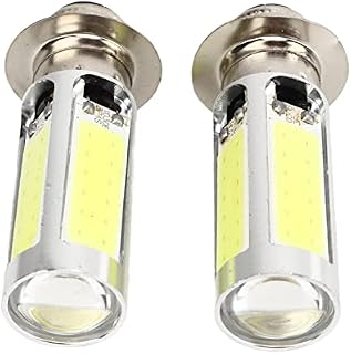 LED Headlight Bulbs - 2x 6000K BA20D White H6M COB Led Bulb For Motorcycle Headlights High/Low Beam Light Motor Bike/ATV Headlight Fog Light Bulb PX15d P15D25-1