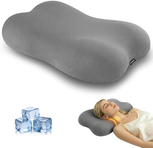 Cervical Pillow for Neck Pain Relief, Ergonomic Contour Memory Fo...