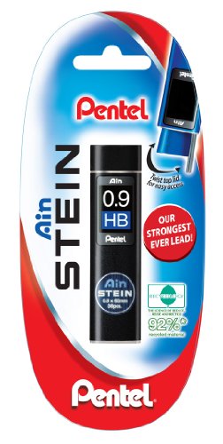 Pentel Ain Stien - Mina HB per portamine, 0,9 mm
