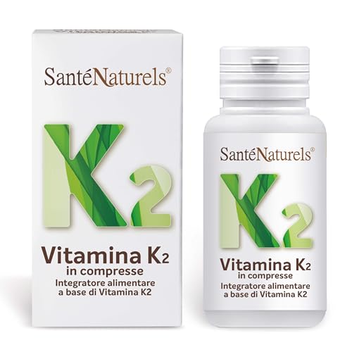 Vitamina K2 ● 60 Compresse ● Supporto per Salute di Ossa e Cuore ● Alto Assorbimento