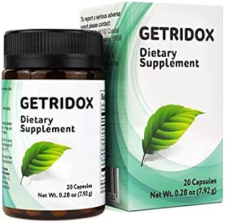 Getridox Natural Detox Colon Cleanser, Intestinal Cleanse and a Weight Loss Supplement –