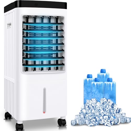 JOZERMADE 3-in-1 Evaporative Air Cooler, Swamp Cooler 12 Hour Timer,Humidification, Remote Control,for Office, Bedroom, Baby Room -  JOZERMADE-MODEL-NUMBER