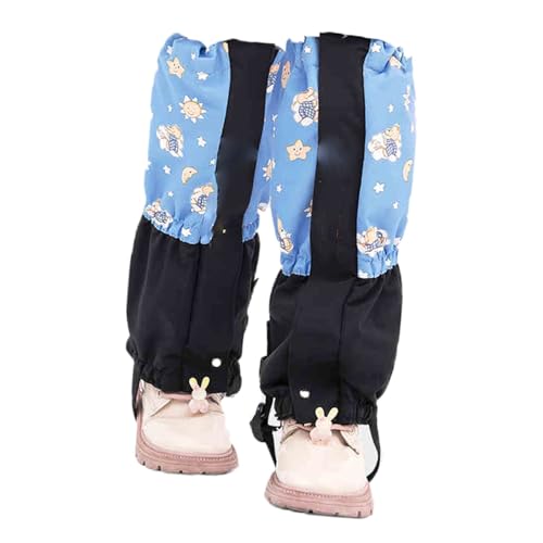 Hiking Gaiters，Children's Leg Warmers, Outdoor Leg Plush Leggings, Suitable for Hiking Climbing Snowboarding(Color3)