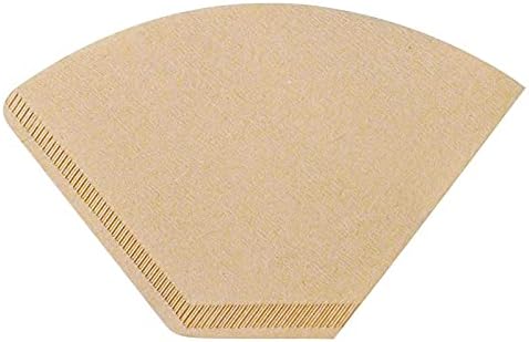 #4 Natural Brown Paper Cone Coffee Filters, Unbleached Coffee Filter 4, Fit 8~12 Cup Cuisinart Ninja Bonavita OXO Coffee Maker & #4 Cone Coffee Drippers, Replace Melitta Coffee Filters No.4 (100)