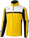 Erima Kinder Classic 5-C Regenjacke, gelb/schwarz/weiß, 140