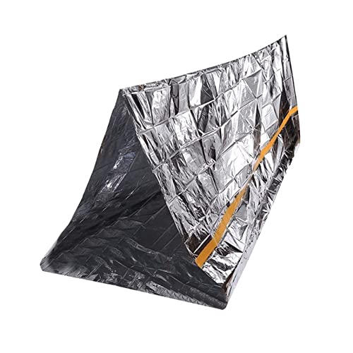 Tente 1-2 personnes en Mylar imperméable et isolante pour abri de survie