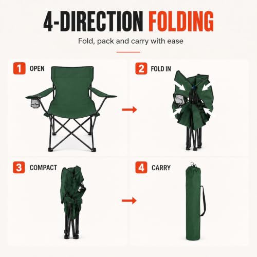 SLOVIC Foldable Camping Chair - Image 6