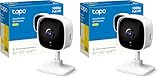 Tapo TP-Link C100 WLAN IP Kamera Überwachungskamera Innen (1080p-Auflösung,...