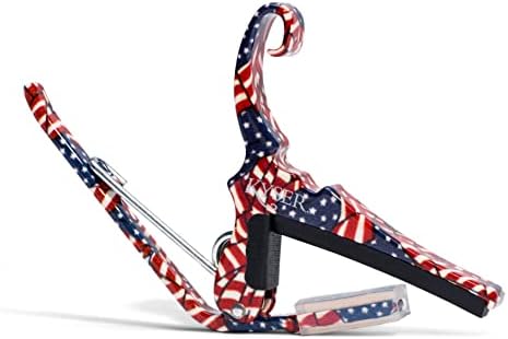 Kyser Quick-Change Capo for 6-string acoustic guitars, Black, KG6B