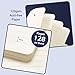 Ruled Notebook/Journal - Classic Lined Journal/Notebook, 5.3'' x 8.26'', Hardcover with Thick Paper, Banded + Pen Holder +Inner Pocket - Dark Blue
