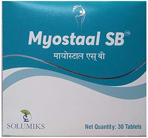 Solumiks Myostaal SB 30 tablet (Pack of 2), Multicolour (MED-061)