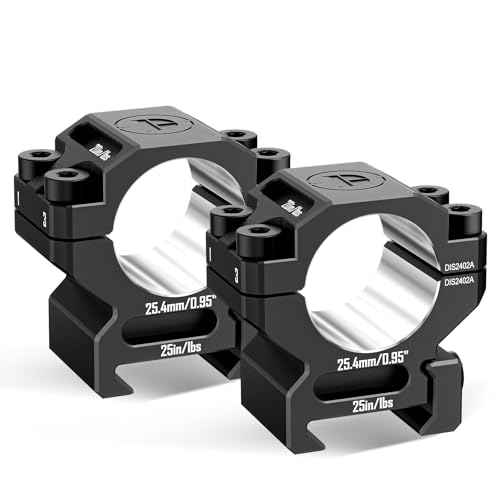DISCOVERYOPT Precision Scope Rings, Precision Lapped