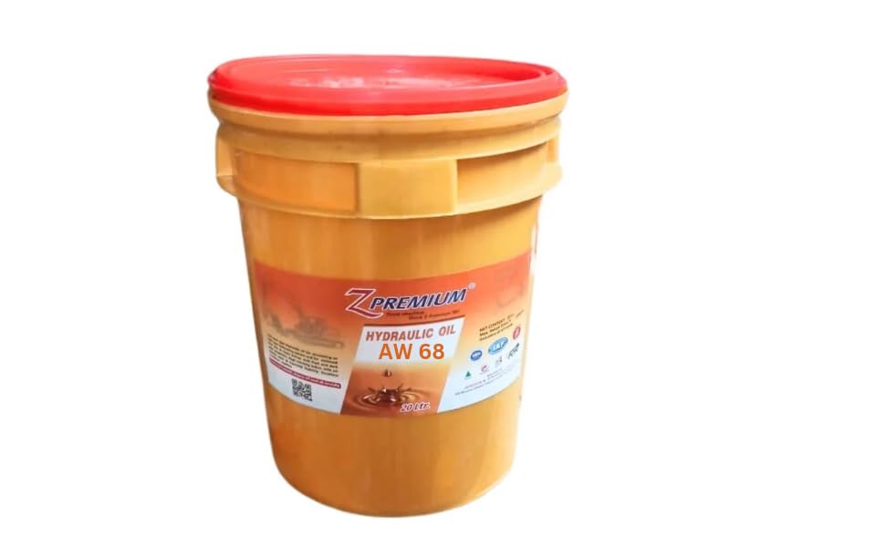 Image of ZPremium Hydraulic Oil AW 68 High-Performance Hydraulic Oil Superior Anti-Wear Lubricant for Industrial Machinery and Compressors